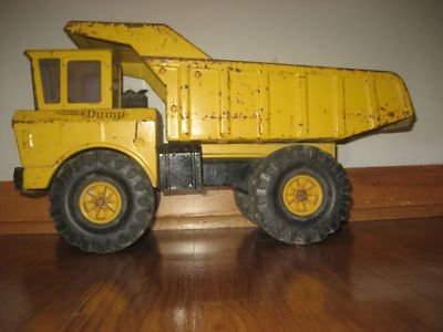 large metal toy dump truck