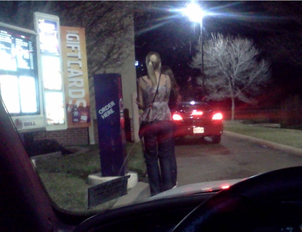 taco bell drive thru speaker