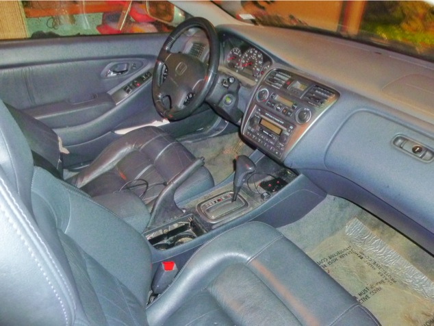 honda accord 2001 coupe interior