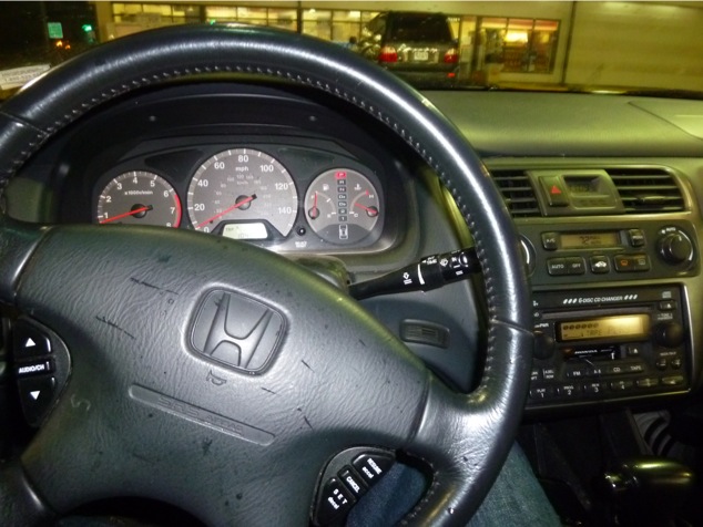 honda accord 2001 coupe interior